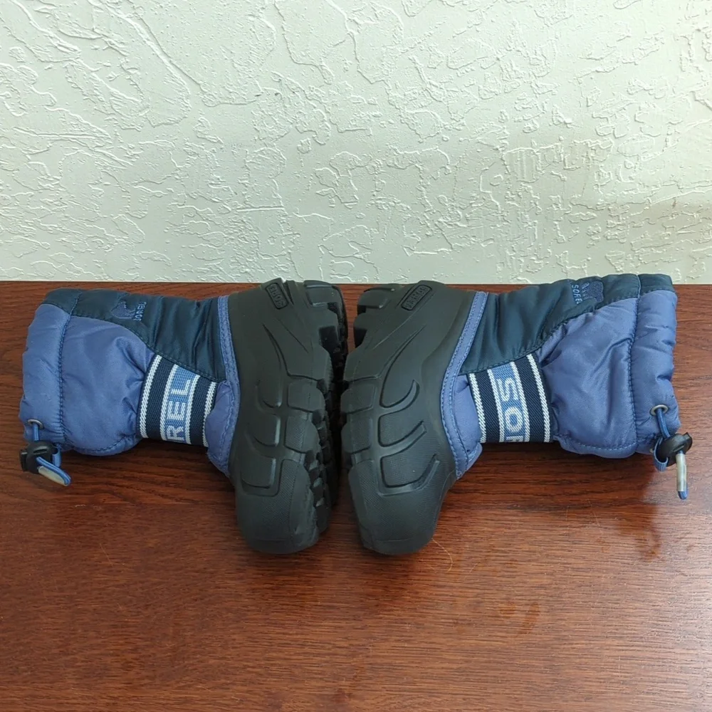 Sorel Toddler's Blue & Black Cub Snow Boots Size 9